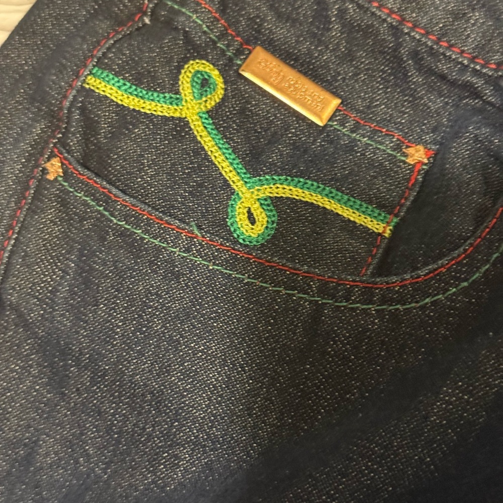 LRG Embroidered Skater Denim Jeans Size 36 waist